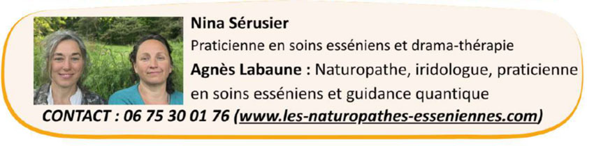 soins esséniens contacts